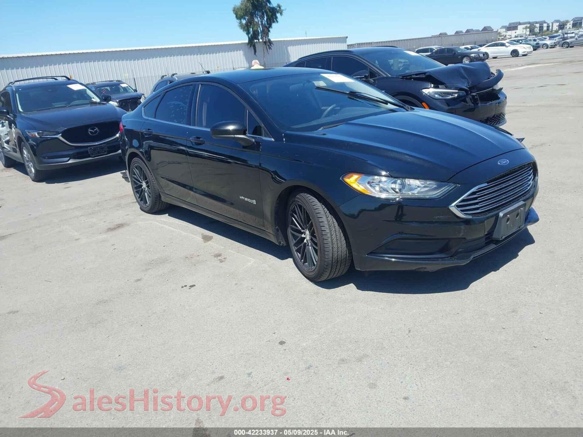 2017 FORD FUSION HYBRID — VIN 3FA6P0LU5HR247617