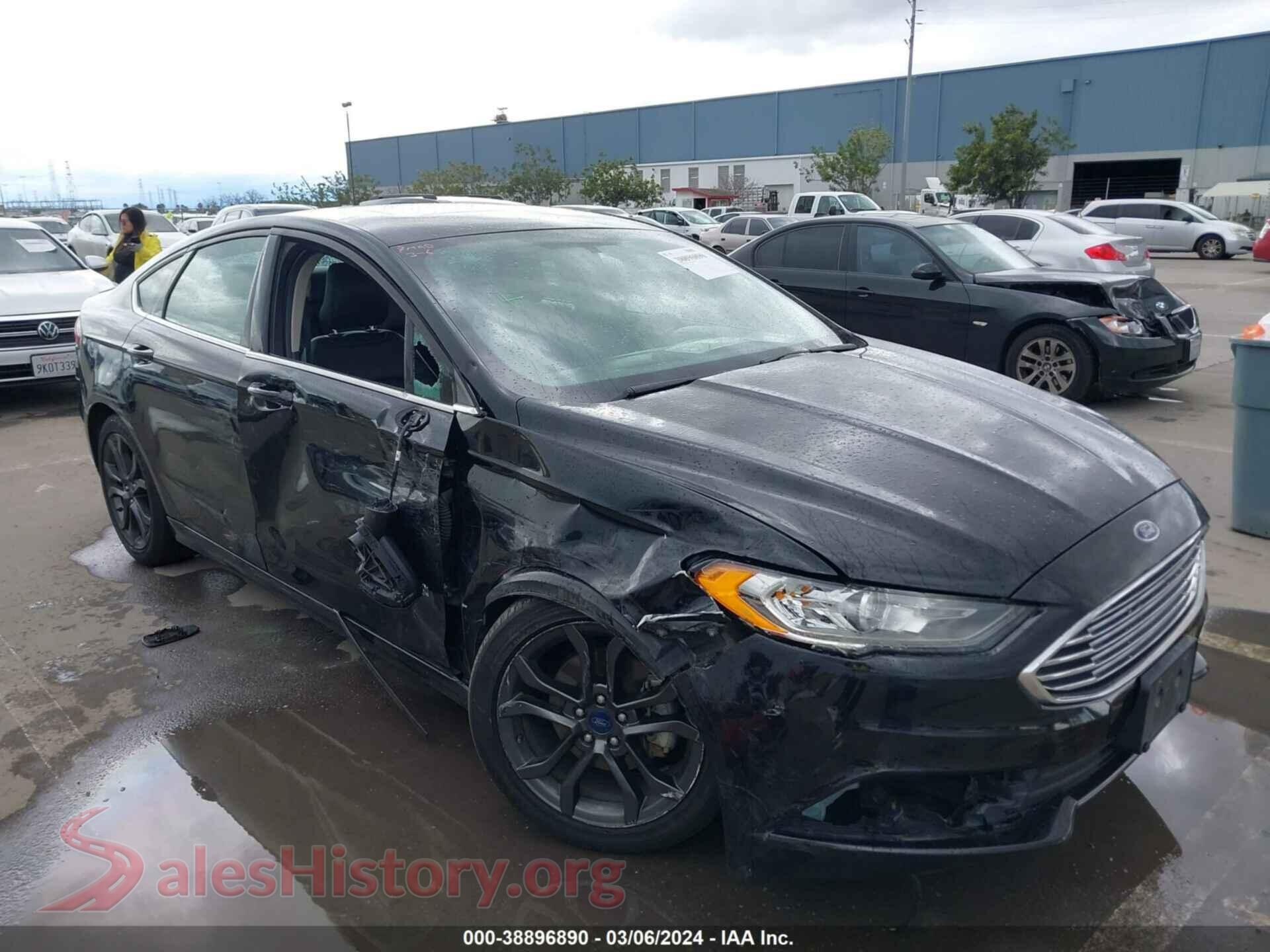 2018 FORD FUSION HYBRID — VIN 3FA6P0LU5JR169569