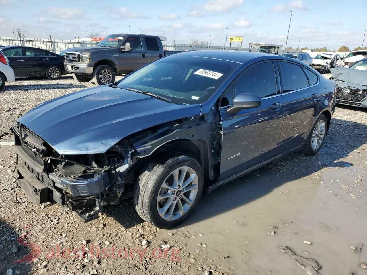 2019 FORD FUSION — VIN 3FA6P0LU5KR119563