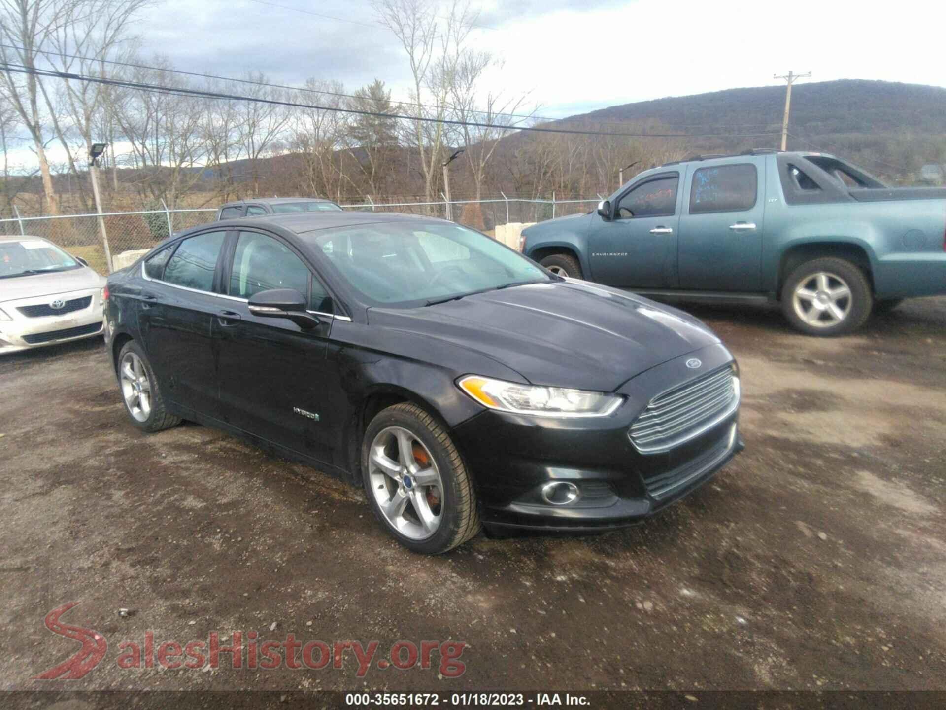 2013 FORD FUSION — VIN 3FA6P0LU6DR218086