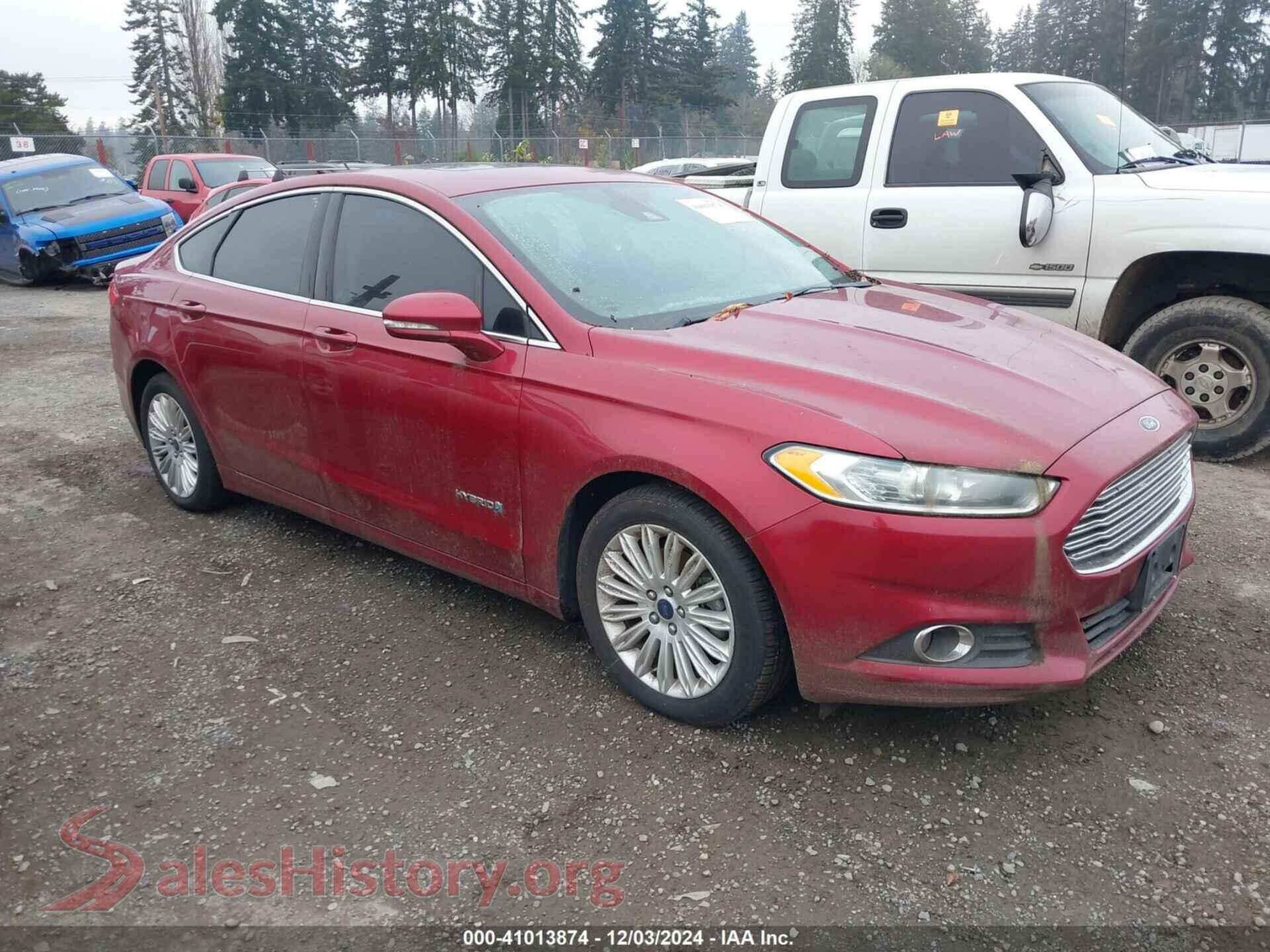 2016 FORD FUSION HYBRID — VIN 3FA6P0LU6GR268832