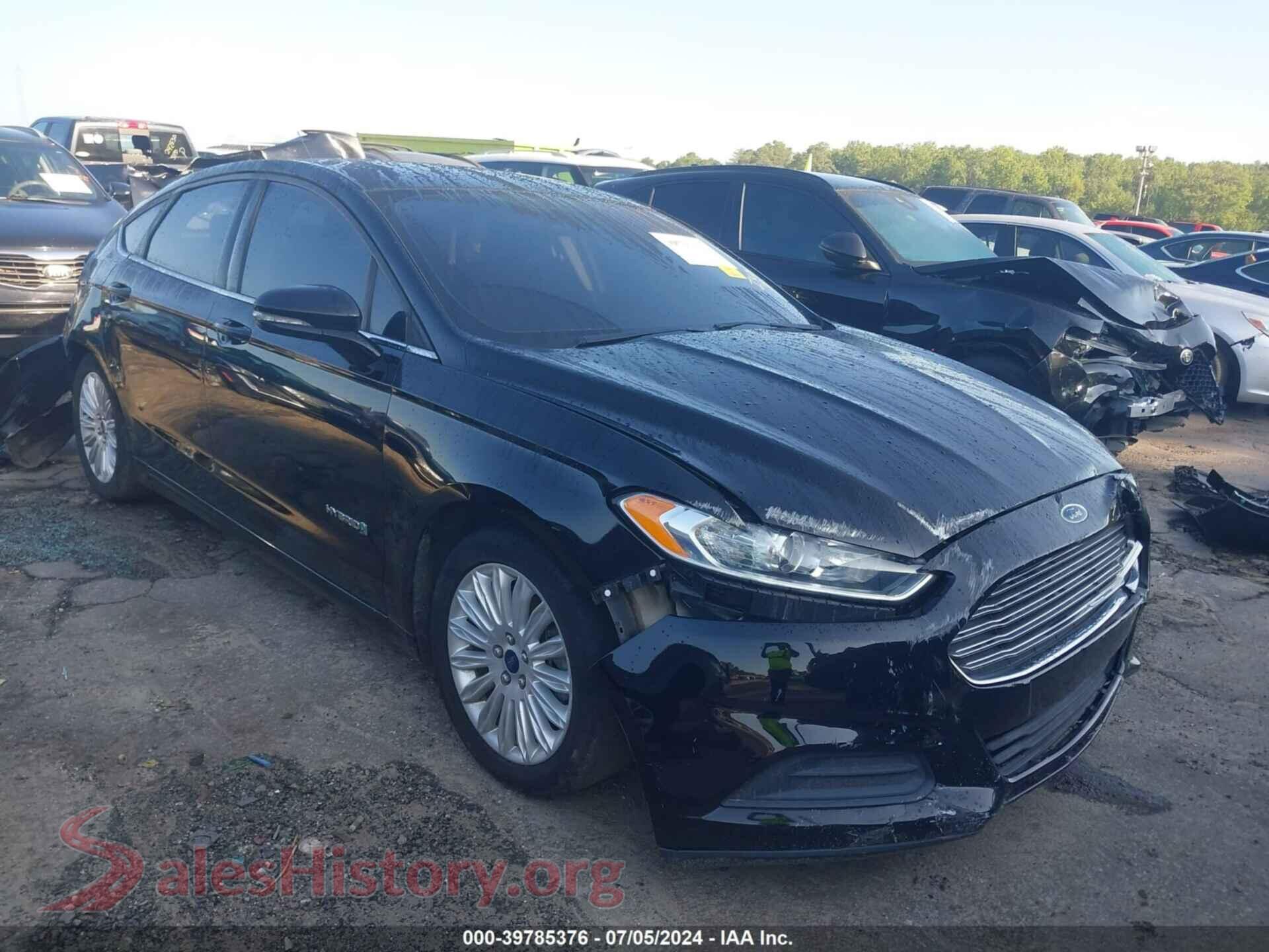 2016 FORD FUSION HYBRID — VIN 3FA6P0LU6GR360068