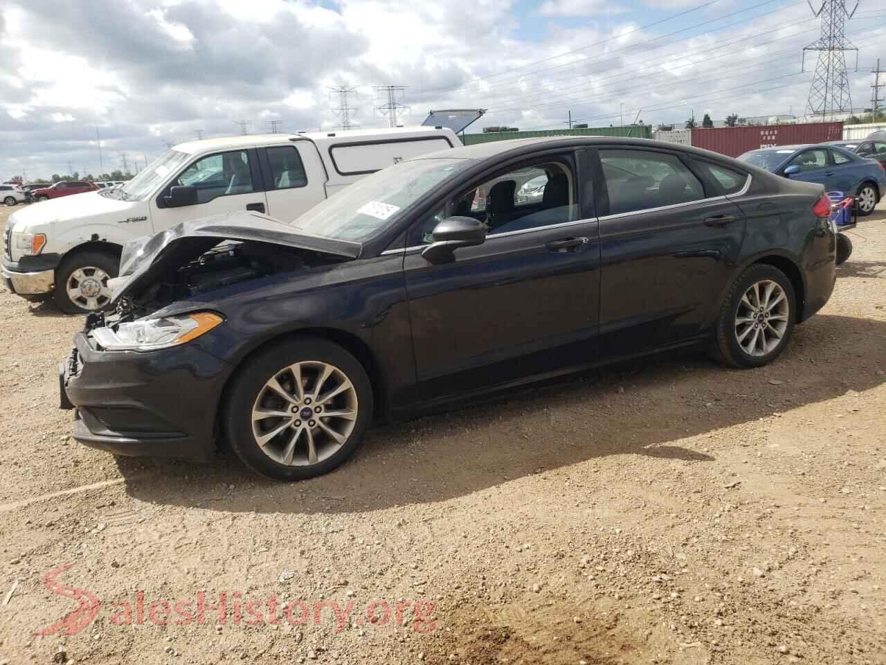2017 FORD FUSION — VIN 3FA6P0LU6HR222919