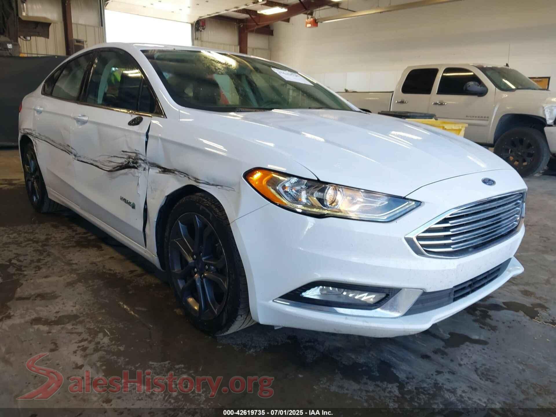 2018 FORD FUSION HYBRID — VIN 3FA6P0LU6JR124902