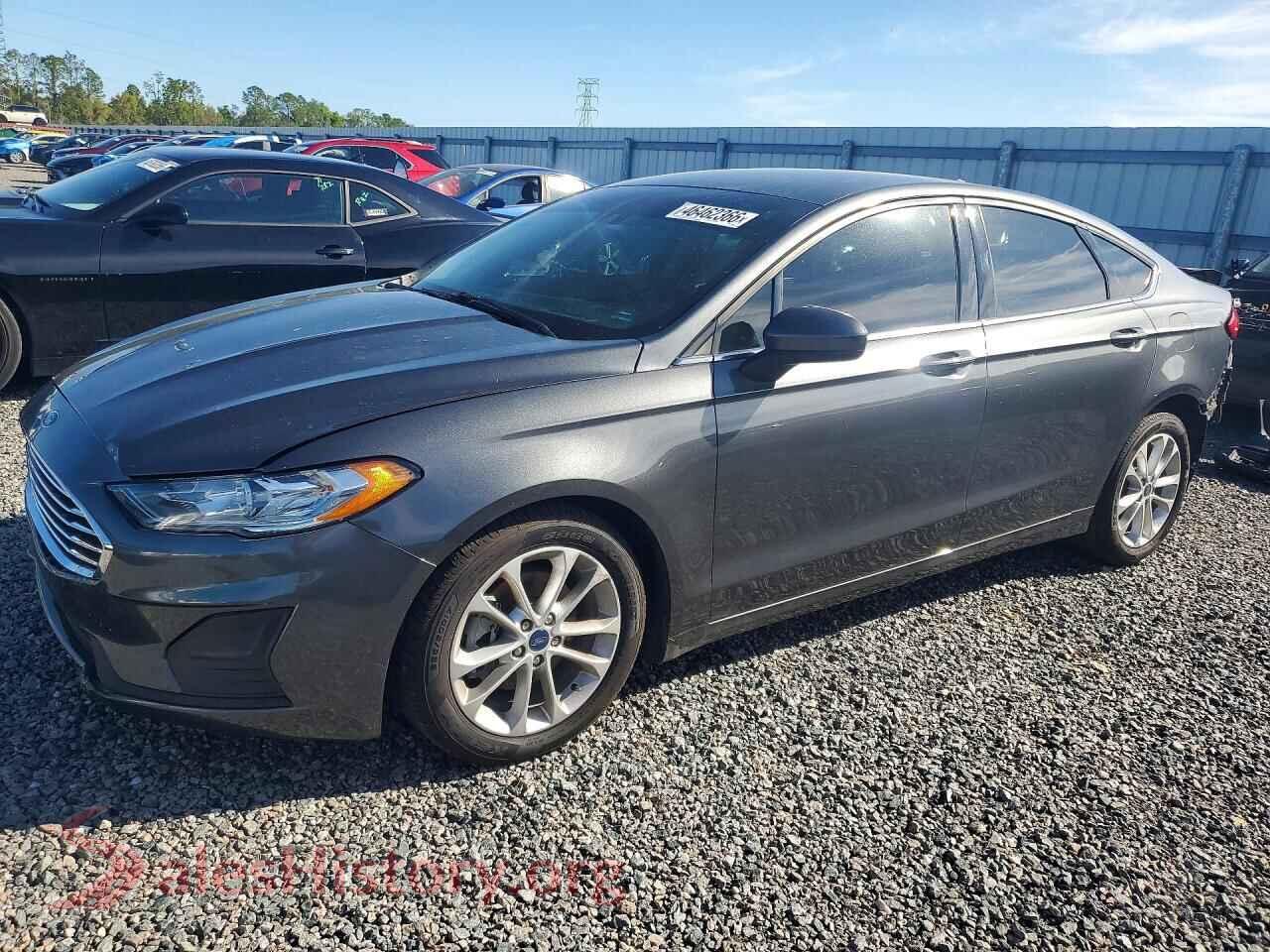 2020 FORD FUSION — VIN 3FA6P0LU6LR266654