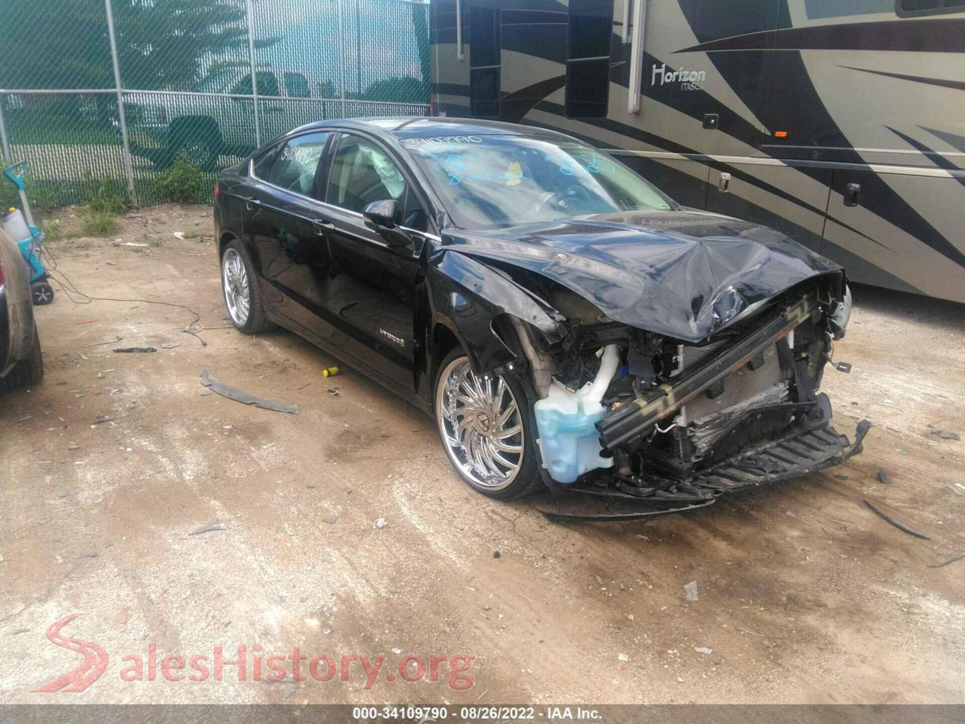 2016 FORD FUSION — VIN 3FA6P0LU7GR332523