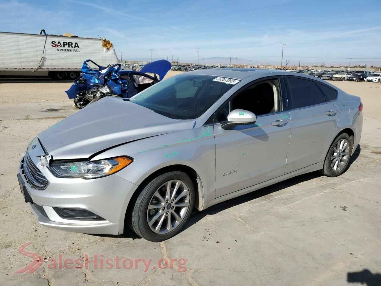2017 FORD FUSION — VIN 3FA6P0LU7HR356483