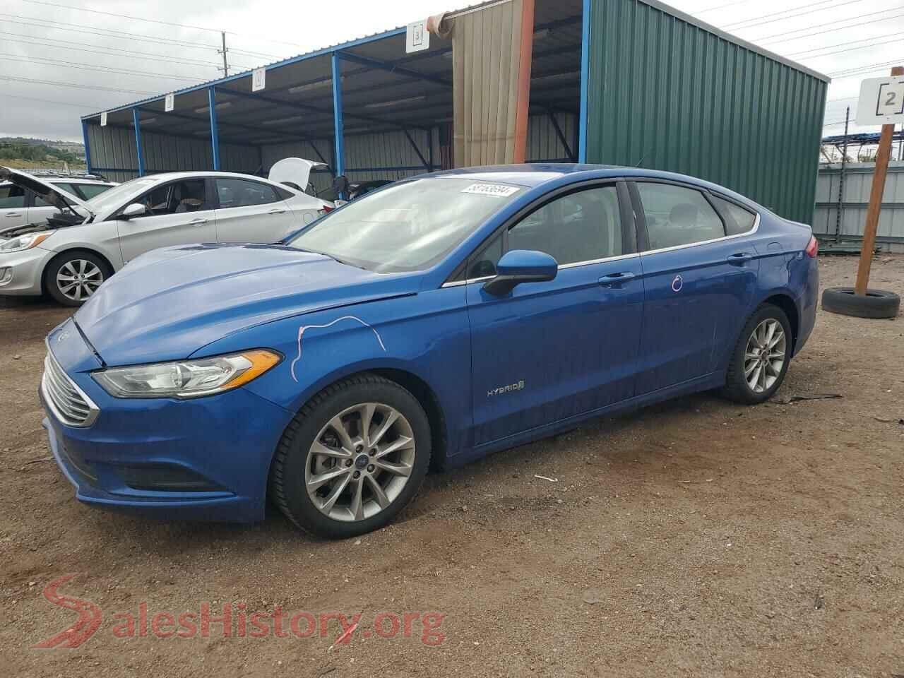 2017 FORD FUSION — VIN 3FA6P0LU7HR386650