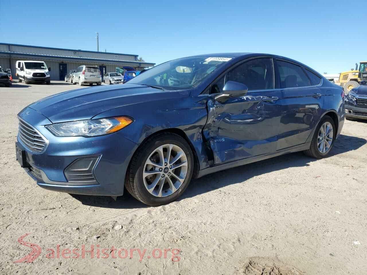 2019 FORD FUSION — VIN 3FA6P0LU7KR272445
