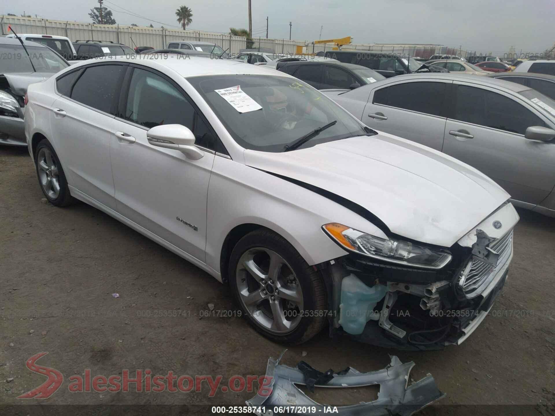 2013 FORD FUSION — VIN 3FA6P0LU8DR362674