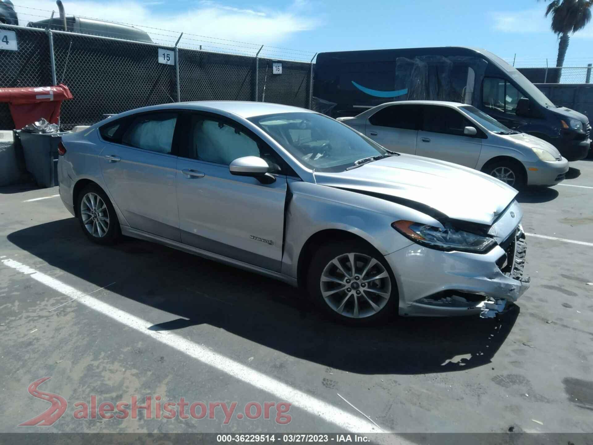 2017 FORD FUSION — VIN 3FA6P0LU8HR202249