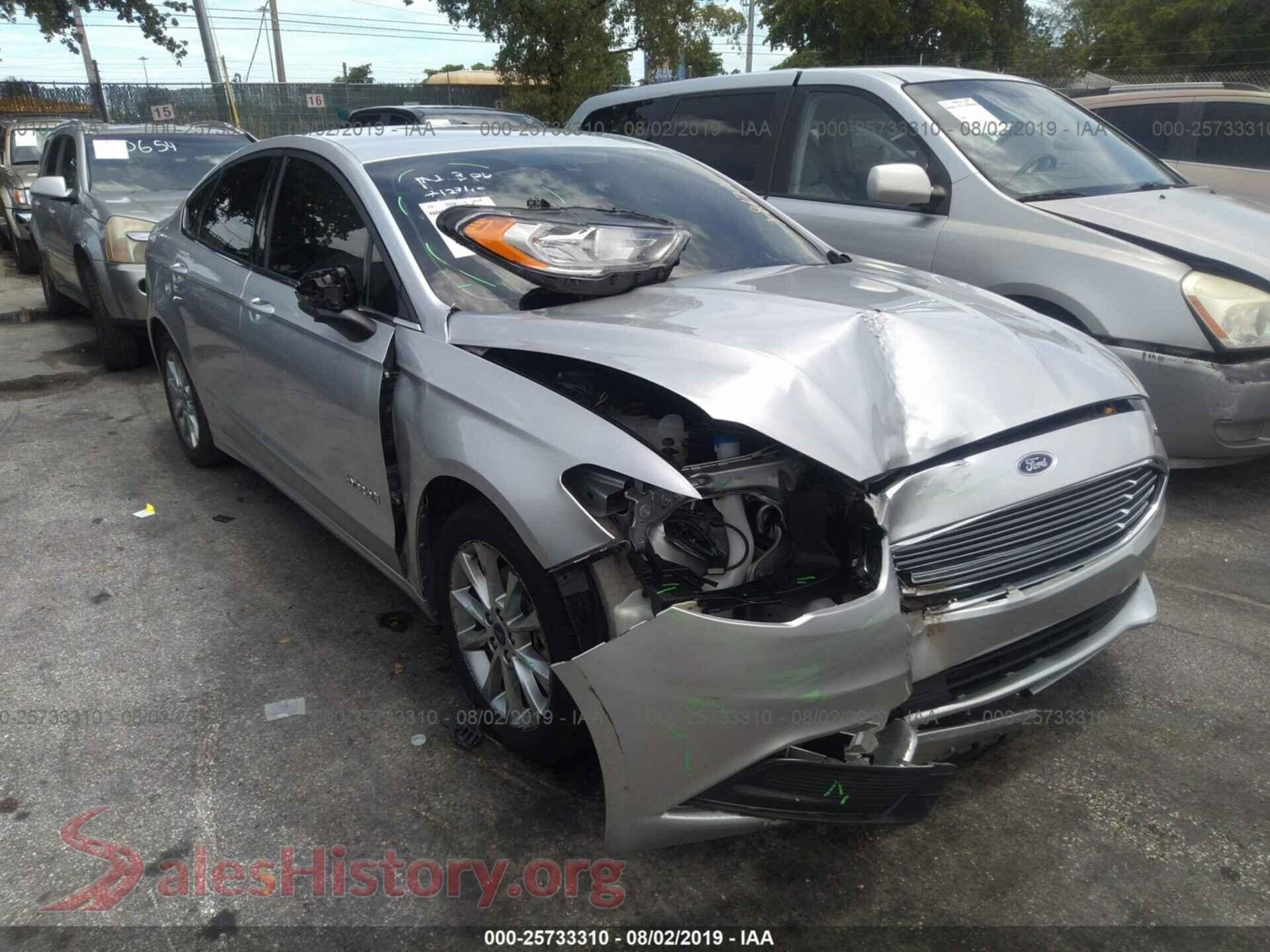 2017 FORD FUSION — VIN 3FA6P0LU8HR381716