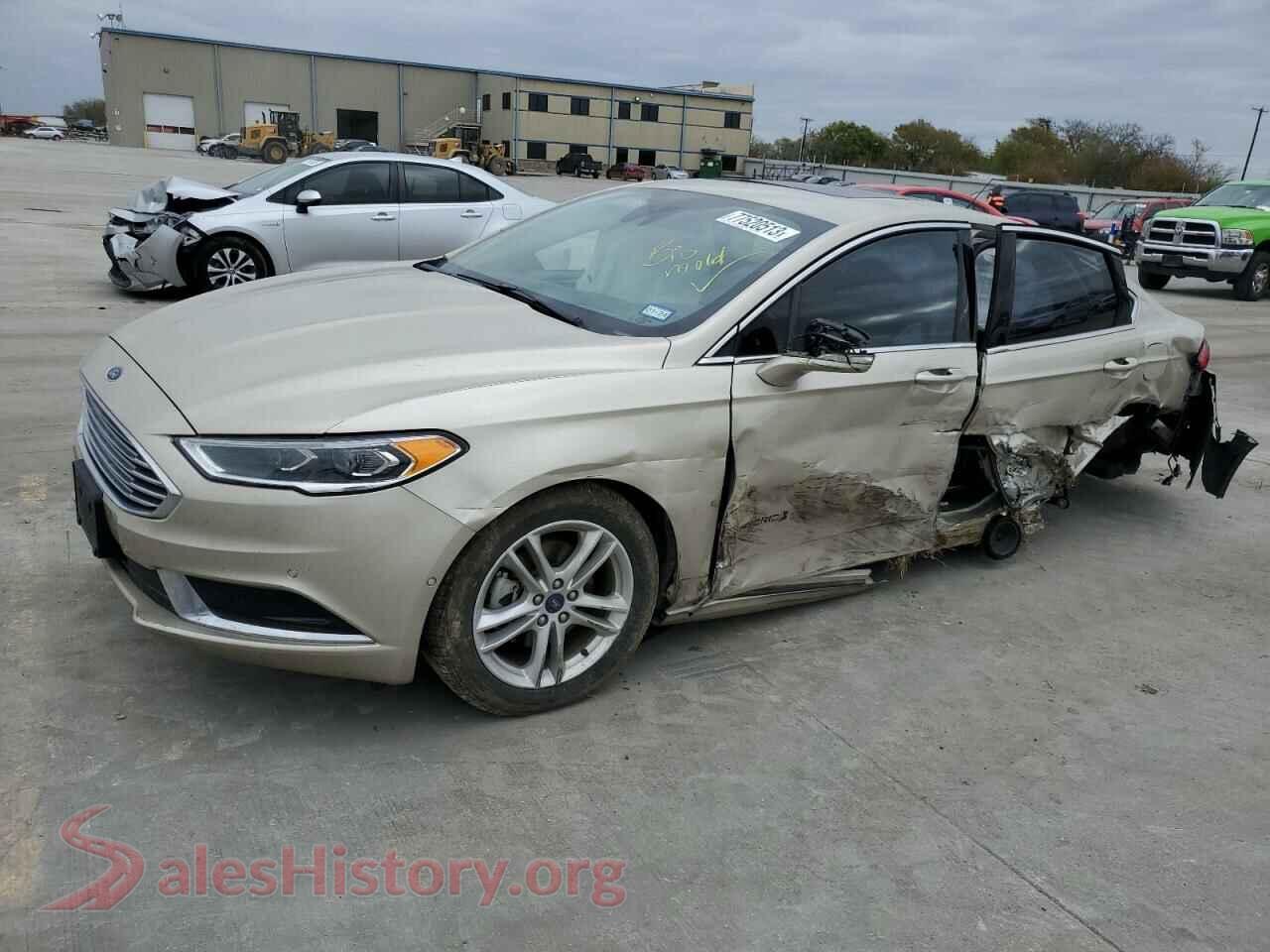 2018 FORD FUSION — VIN 3FA6P0LU8JR273814