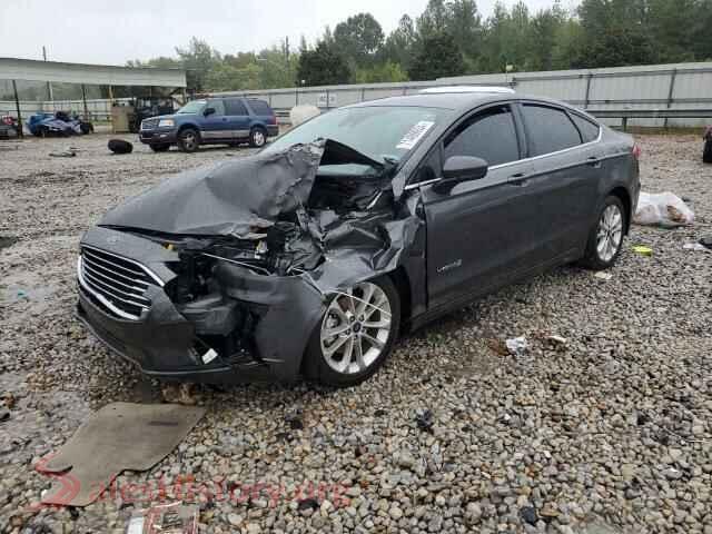 2019 FORD FUSION — VIN 3FA6P0LU8KR121405