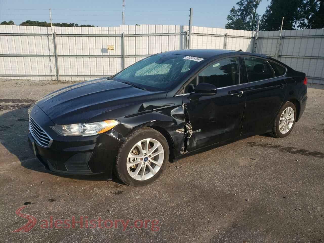 2019 FORD FUSION — VIN 3FA6P0LU8KR222783