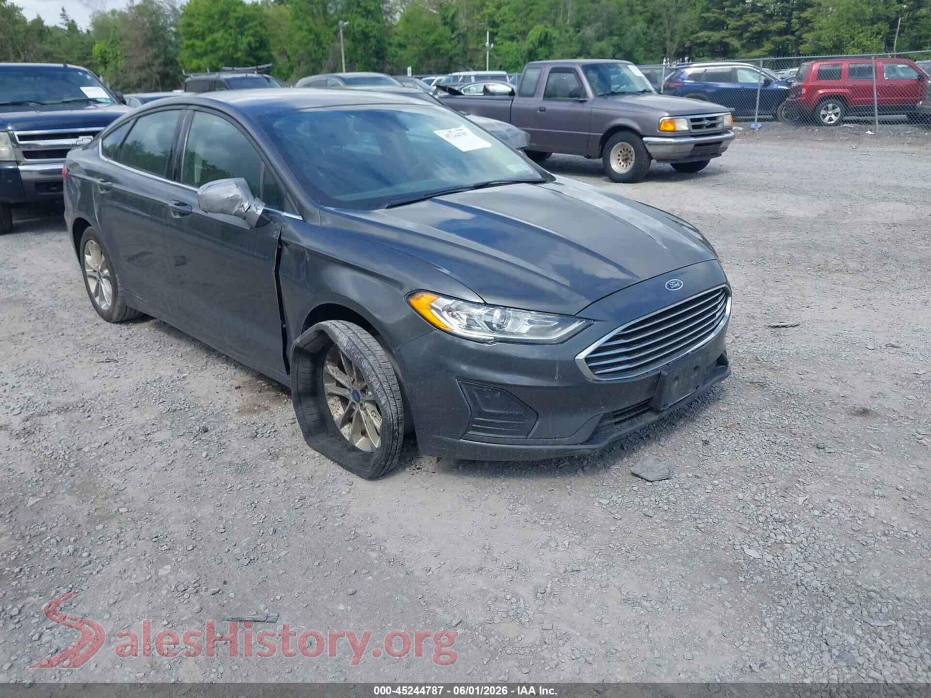 2020 FORD FUSION — VIN 3FA6P0LU8LR232845