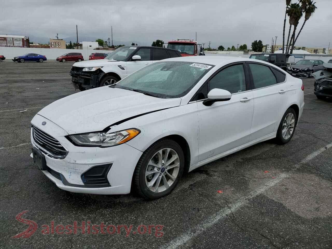 2020 FORD FUSION — VIN 3FA6P0LU8LR266753