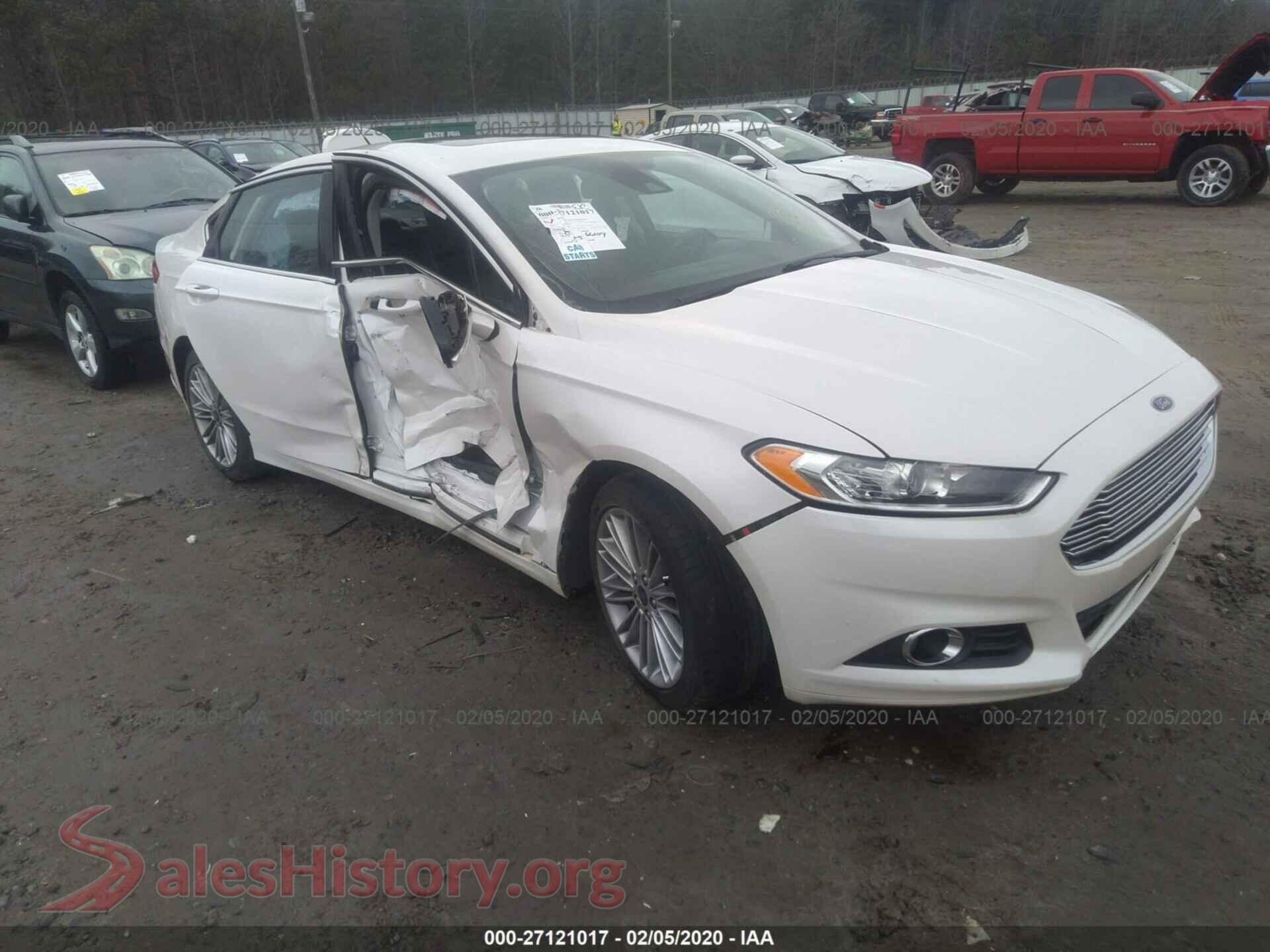 2013 FORD FUSION — VIN 3FA6P0LU9DR181549