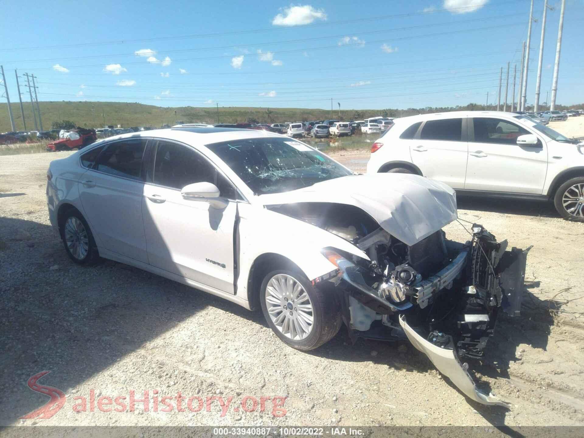 2013 FORD FUSION — VIN 3FA6P0LU9DR181826