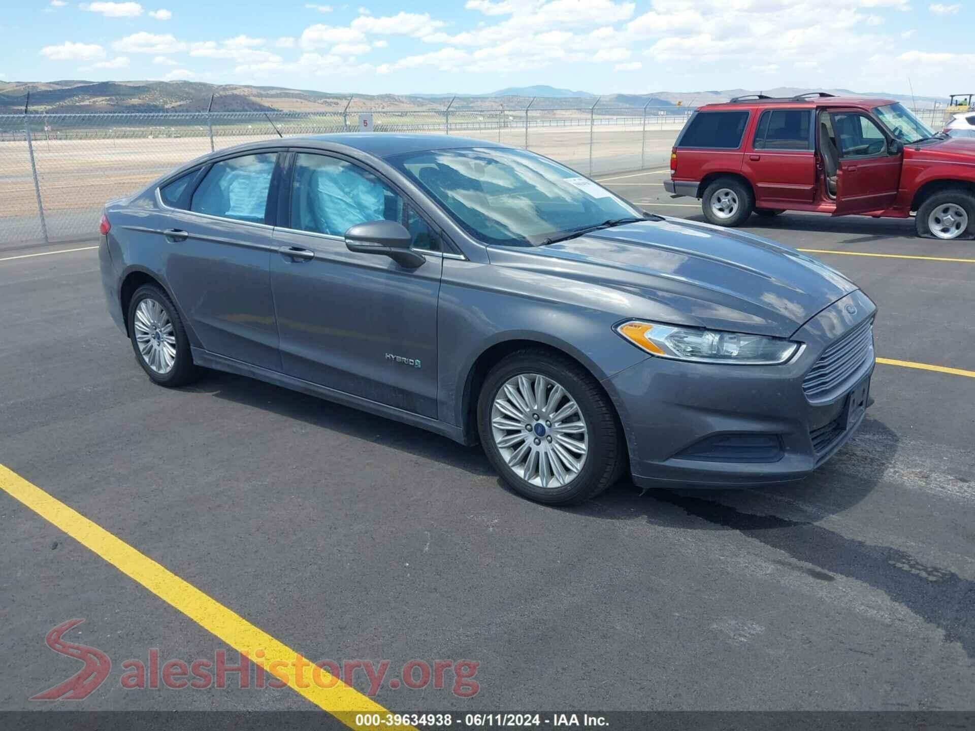 2013 FORD FUSION HYBRID — VIN 3FA6P0LU9DR370850