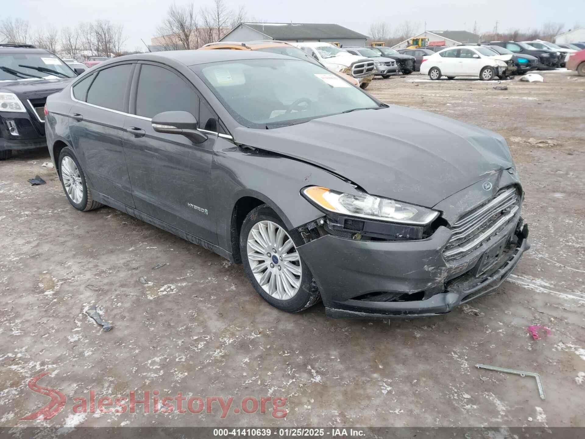2016 FORD FUSION HYBRID — VIN 3FA6P0LU9GR251314