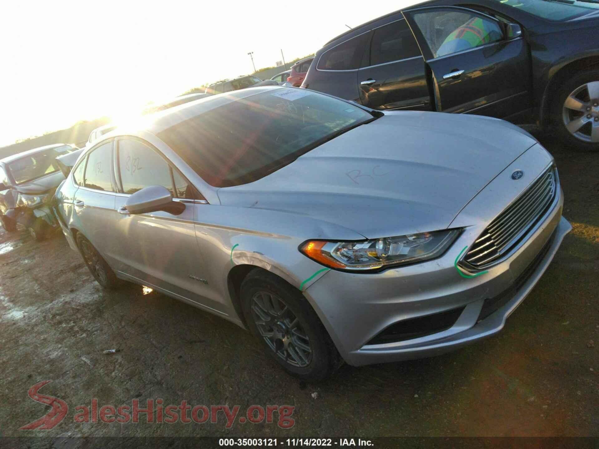 2017 FORD FUSION — VIN 3FA6P0LU9HR380803