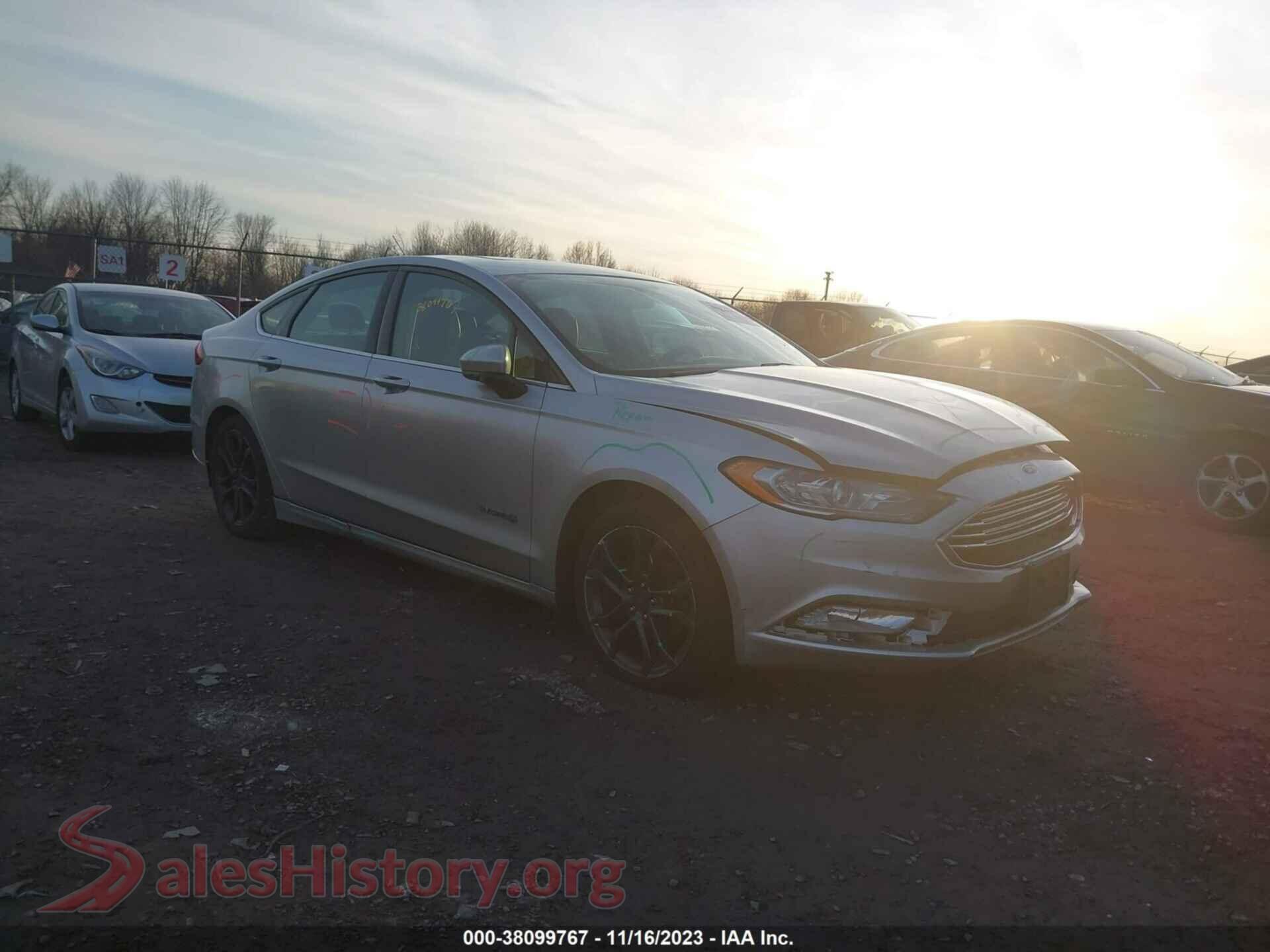 2018 FORD FUSION HYBRID — VIN 3FA6P0LU9JR101873