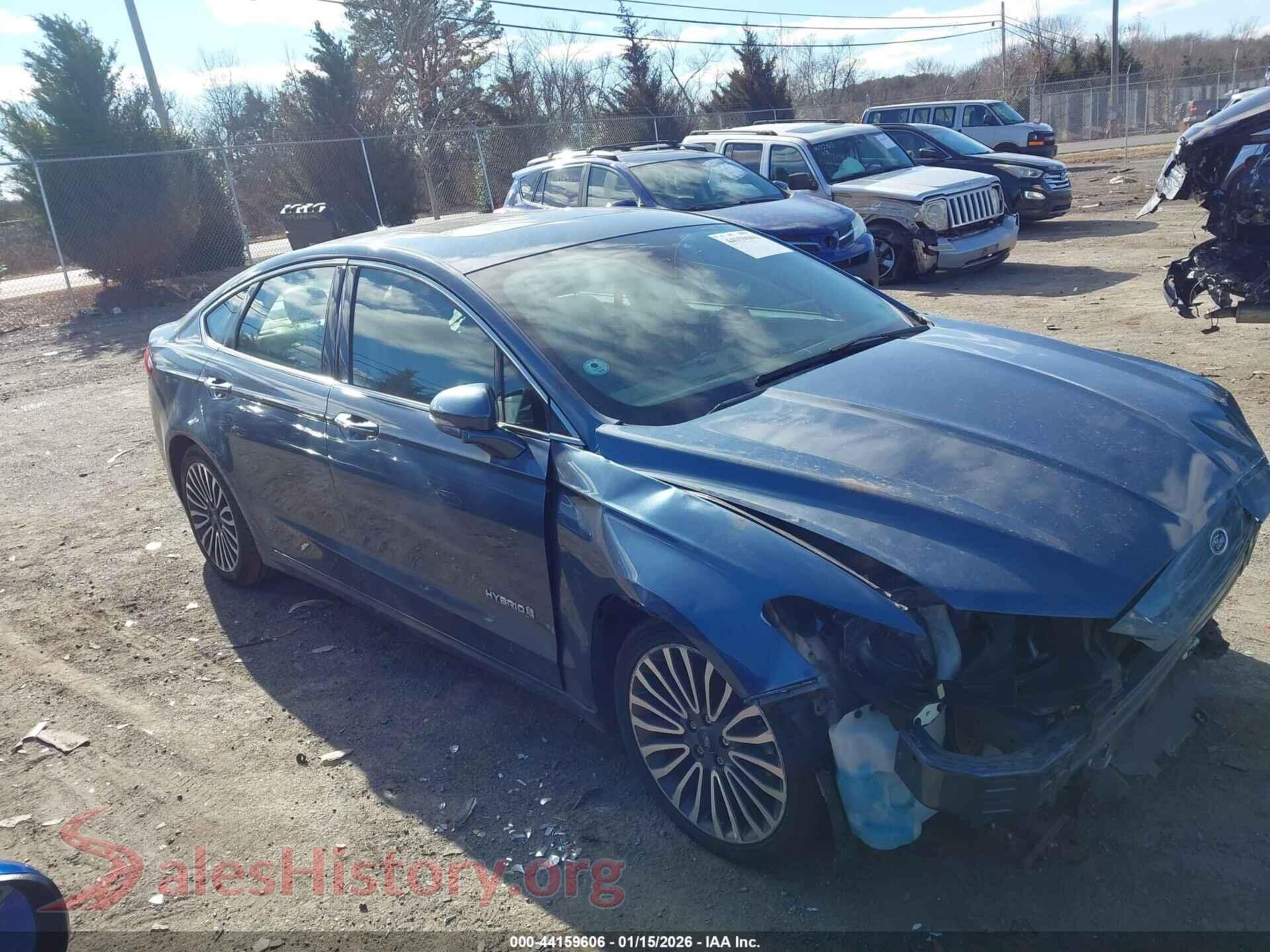 2018 FORD FUSION HYBRID — VIN 3FA6P0LU9JR148868