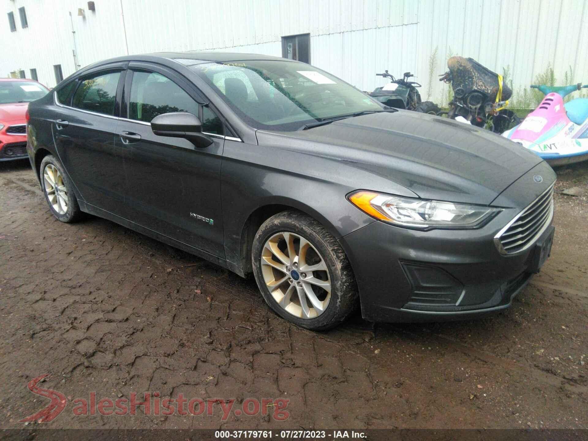 2019 FORD FUSION HYBRID — VIN 3FA6P0LU9KR101373