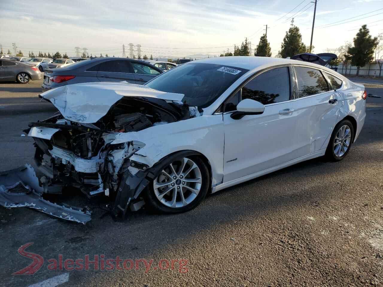 2019 FORD FUSION — VIN 3FA6P0LU9KR106587