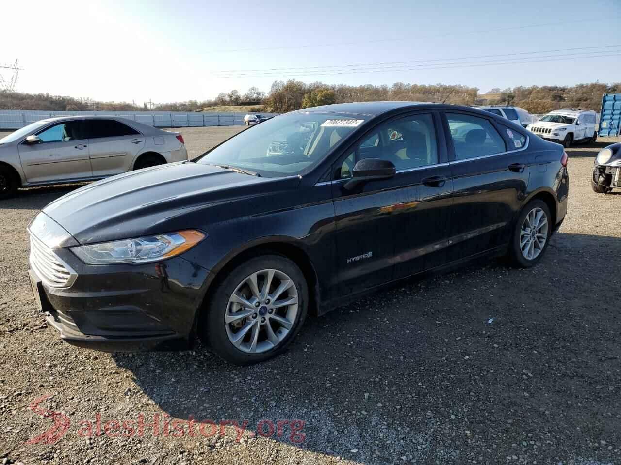 2017 FORD FUSION — VIN 3FA6P0LUXHR287708