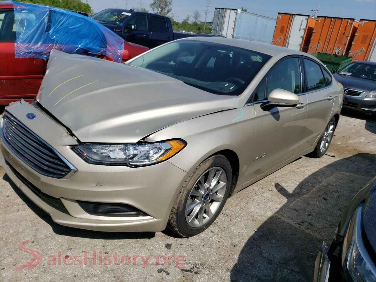 2017 FORD FUSION — VIN 3FA6P0LUXHR385265