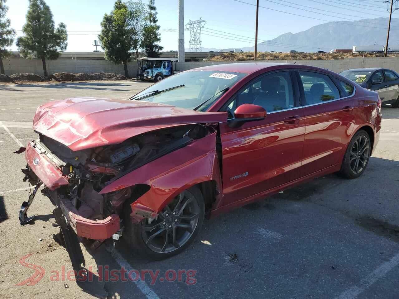 2018 FORD FUSION — VIN 3FA6P0LUXJR274558
