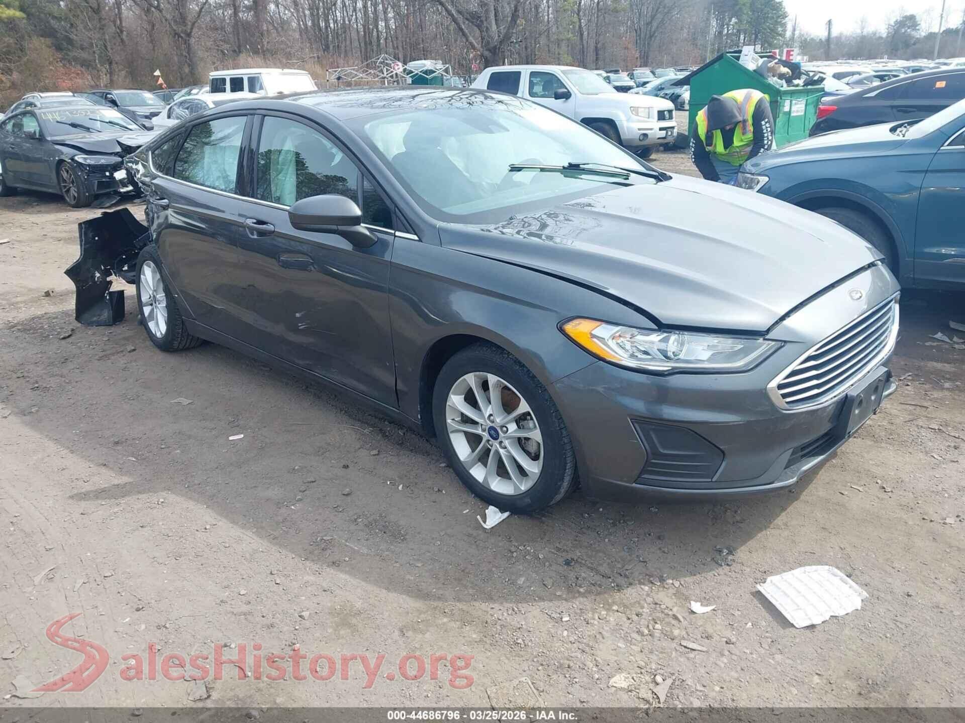 2020 FORD FUSION — VIN 3FA6P0LUXLR183275