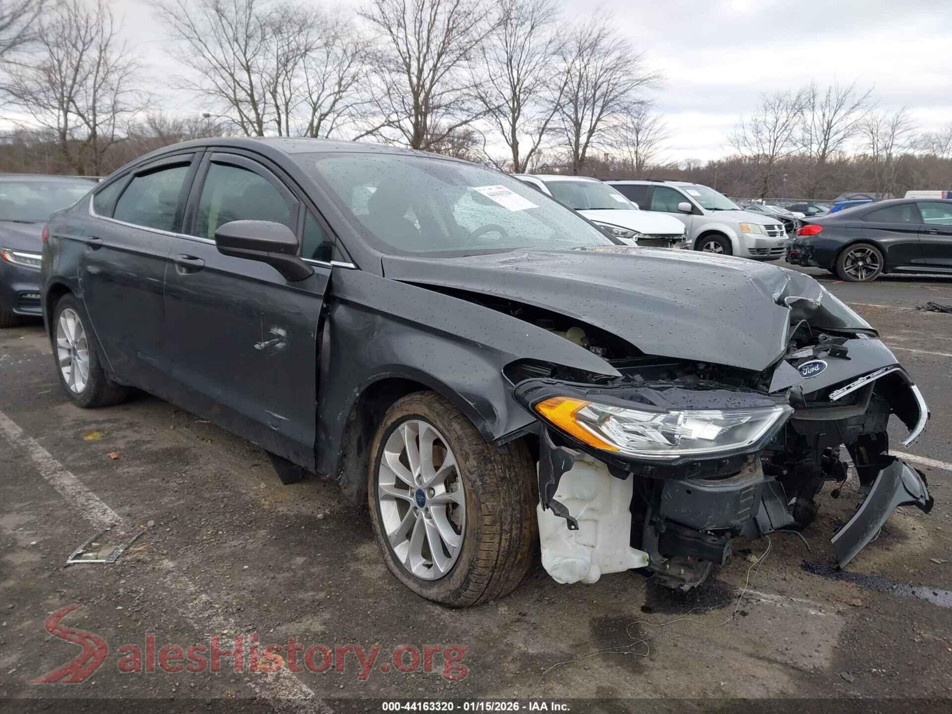 2020 FORD FUSION — VIN 3FA6P0LUXLR219997
