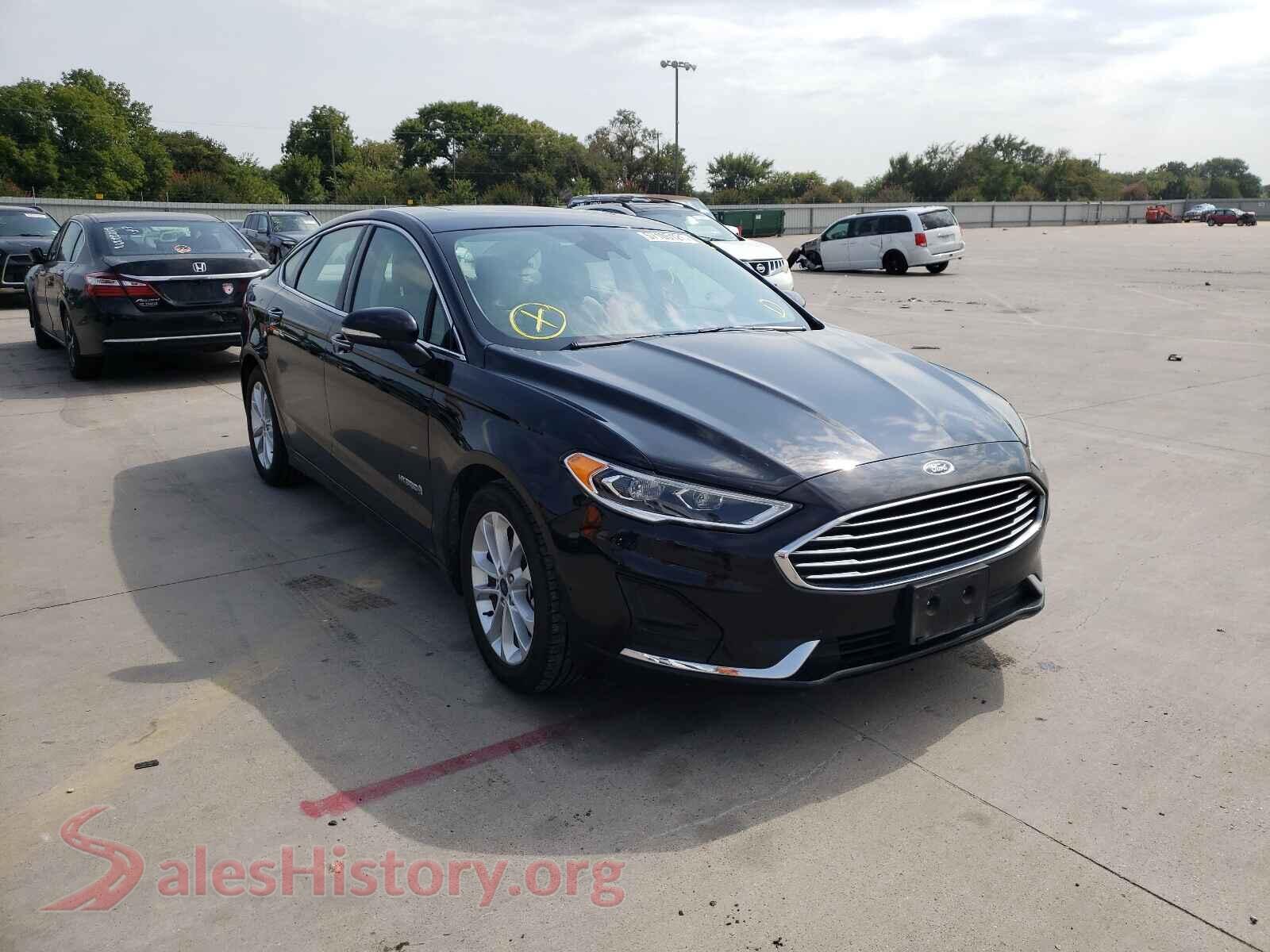 2019 FORD FUSION — VIN 3FA6P0MU1KR257258