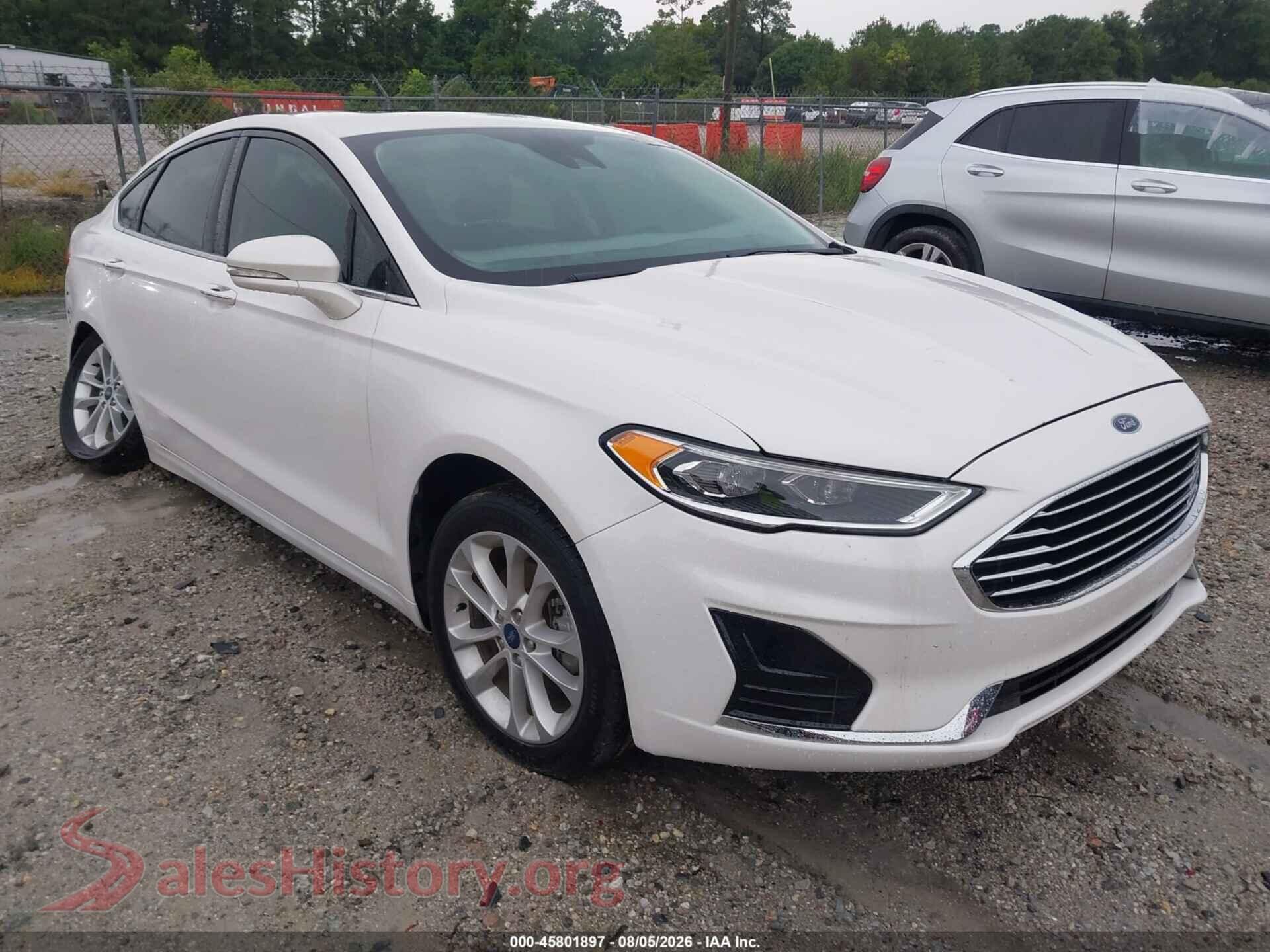 2020 FORD FUSION — VIN 3FA6P0MU1LR159445