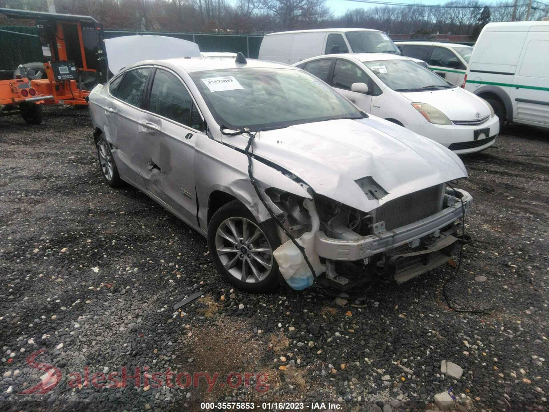 2018 FORD FUSION ENERGI — VIN 3FA6P0PU1JR159356