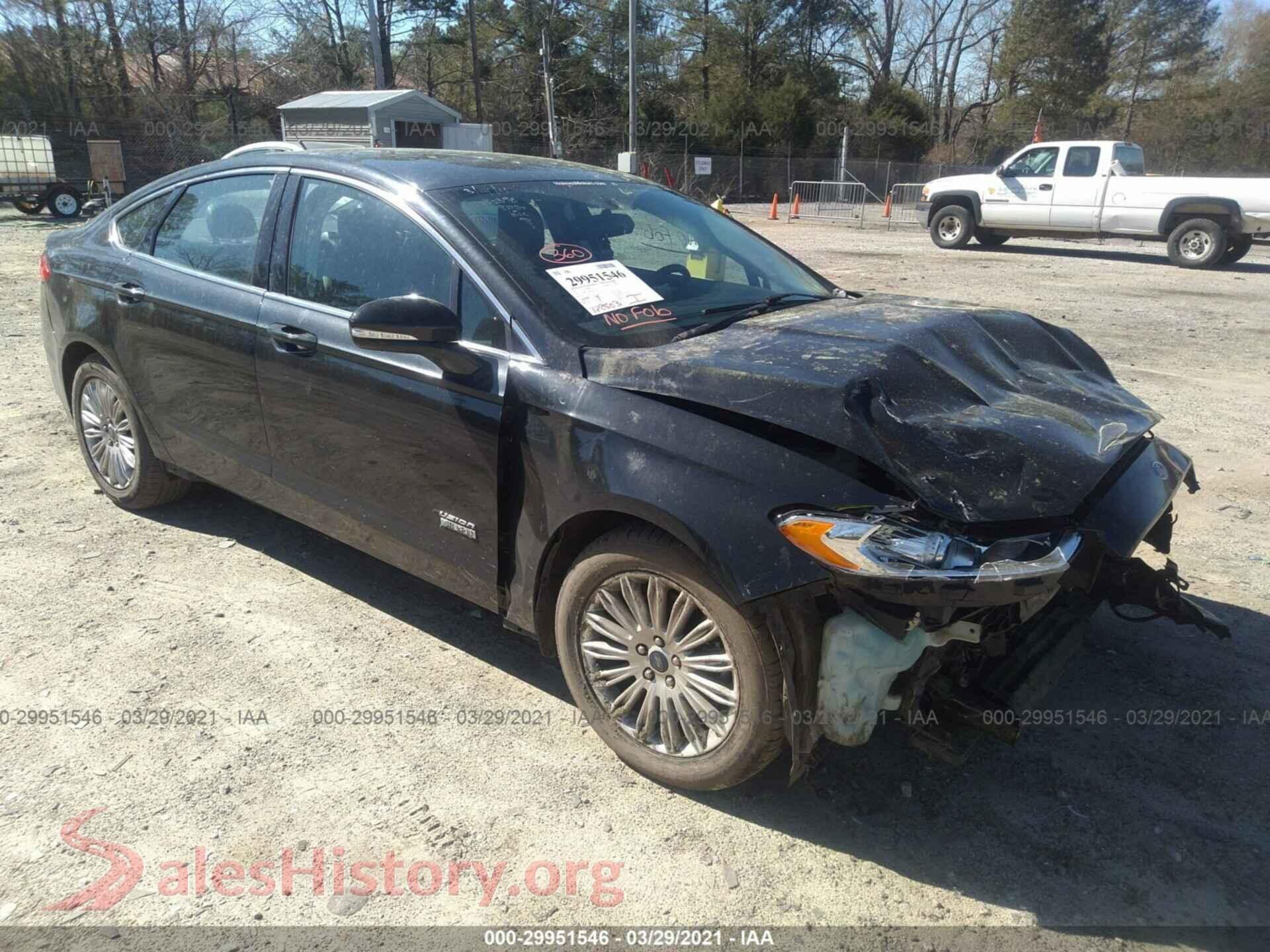 2013 FORD FUSION ENERGI — VIN 3FA6P0PU2DR298139