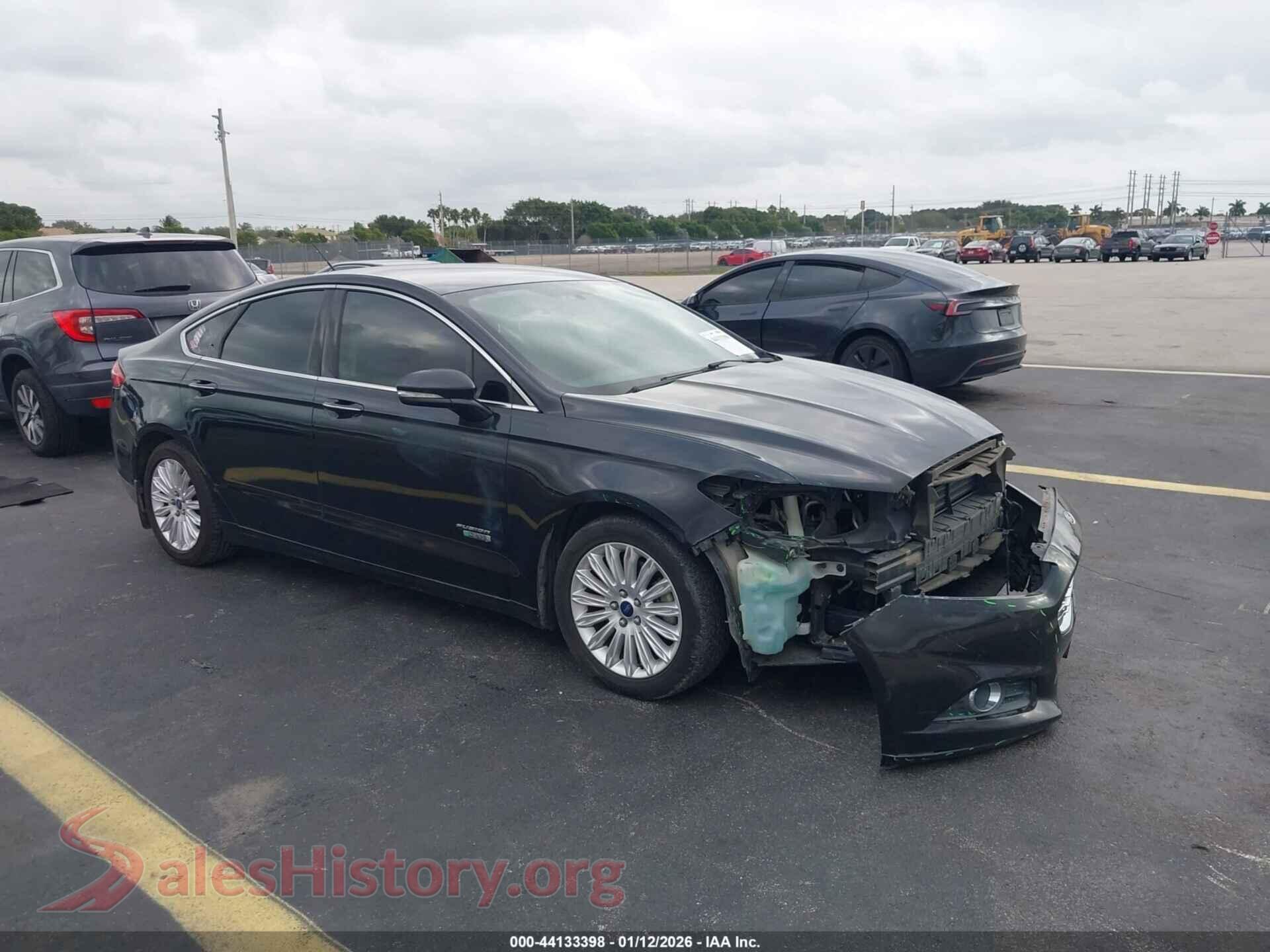 2015 FORD FUSION ENERGI — VIN 3FA6P0PU3FR264665