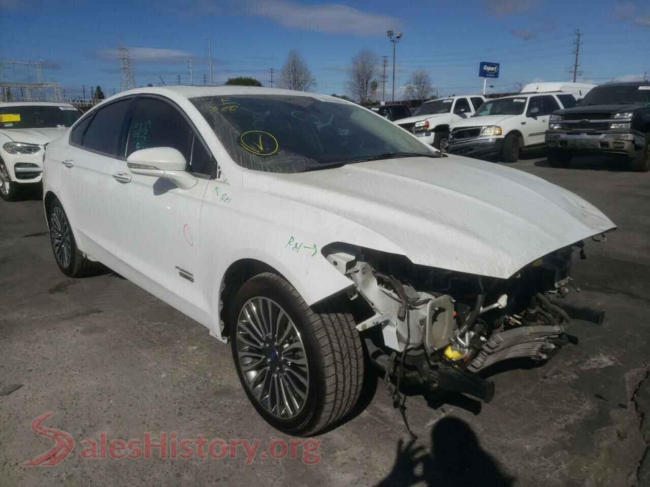 2017 FORD FUSION — VIN 3FA6P0PU5HR149455