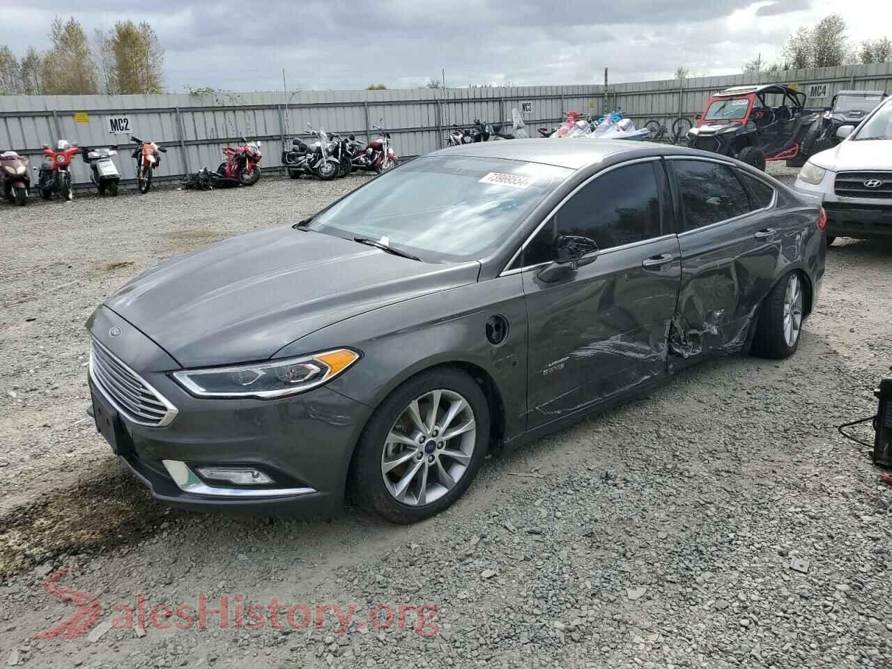 2017 FORD FUSION — VIN 3FA6P0PU7HR126307