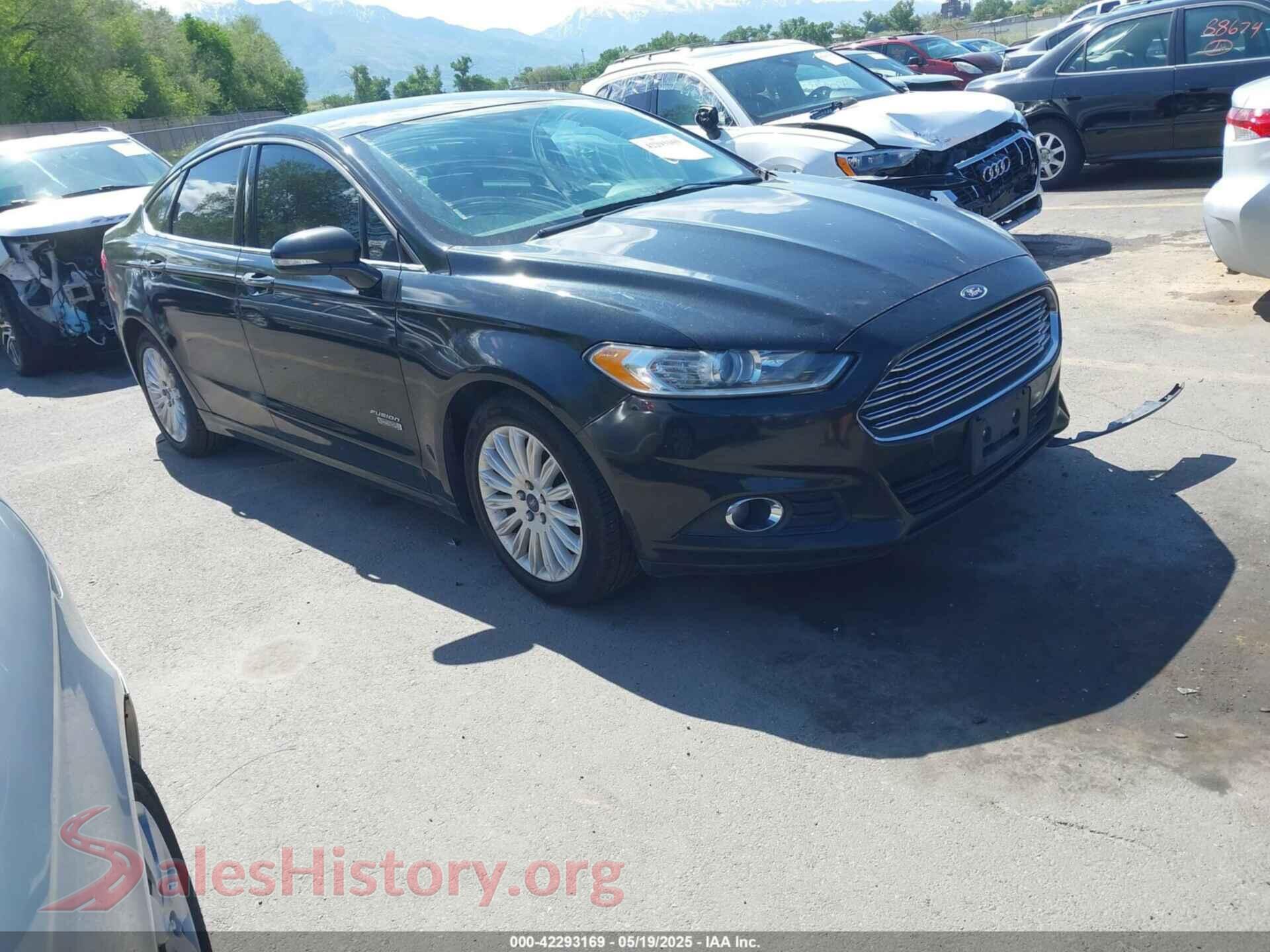 2015 FORD FUSION ENERGI — VIN 3FA6P0PU9FR245196