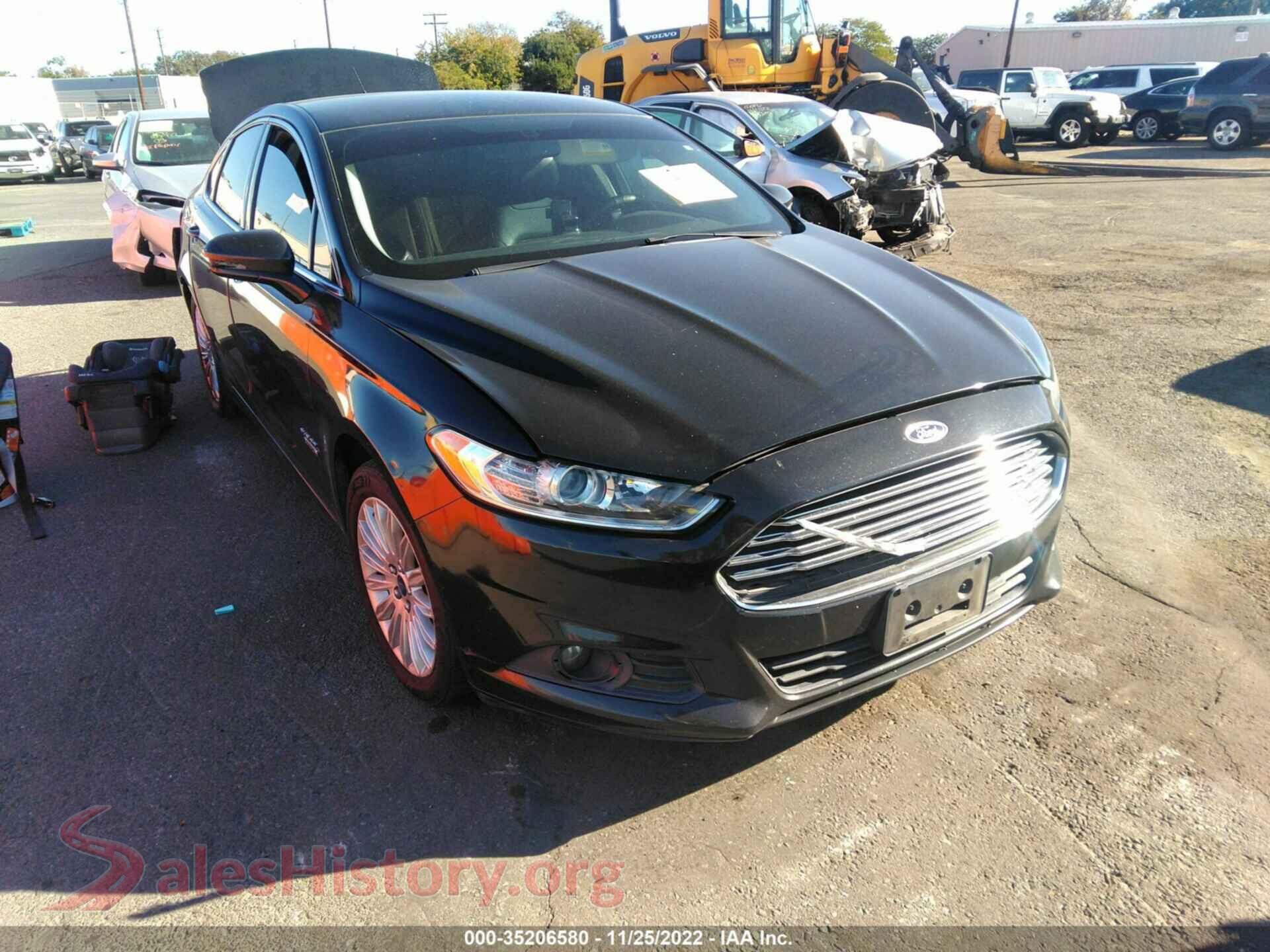 2014 FORD FUSION ENERGI — VIN 3FA6P0PUXER269313