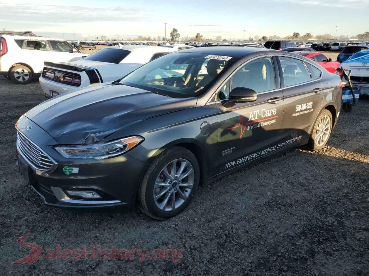 2017 FORD FUSION — VIN 3FA6P0PUXHR373661