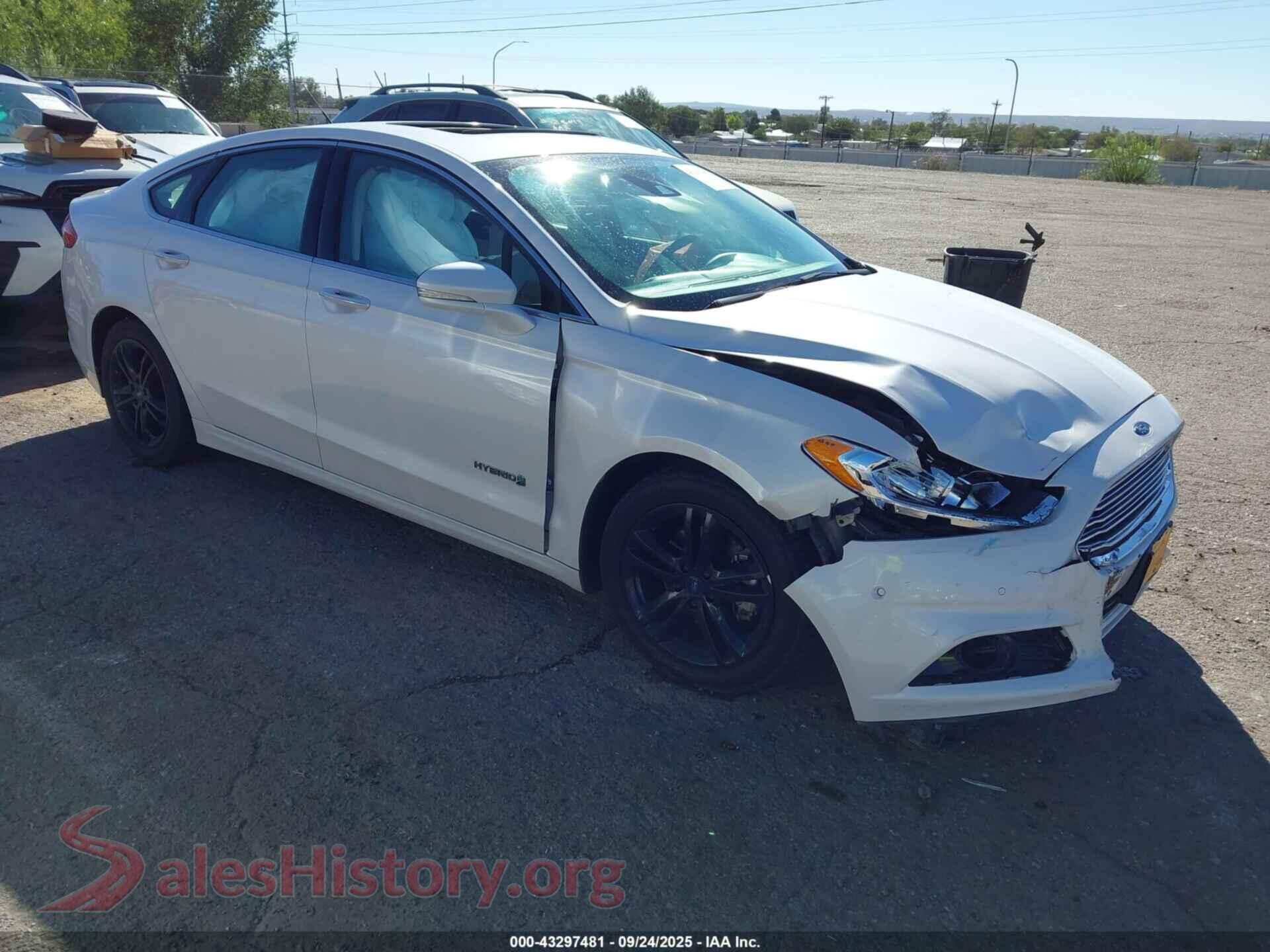 2015 FORD FUSION HYBRID — VIN 3FA6P0RU0FR293943