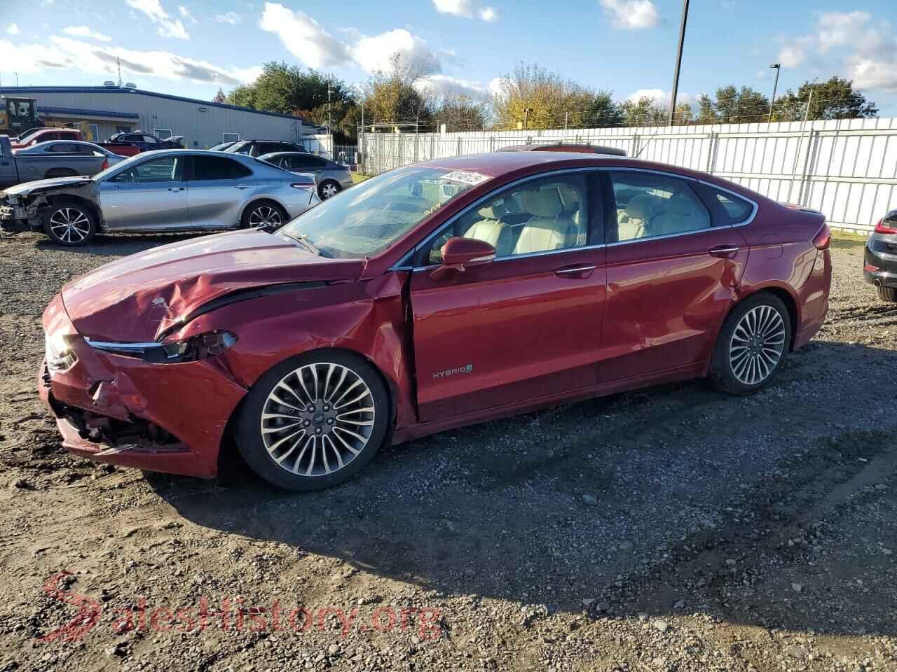 2018 FORD FUSION — VIN 3FA6P0RU1JR235185