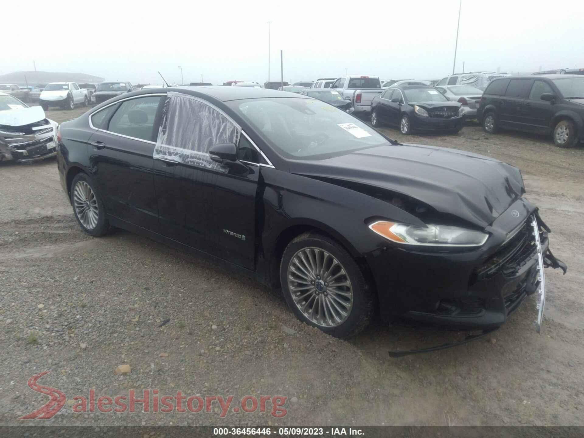 2014 FORD FUSION HYBRID — VIN 3FA6P0RU2ER324480