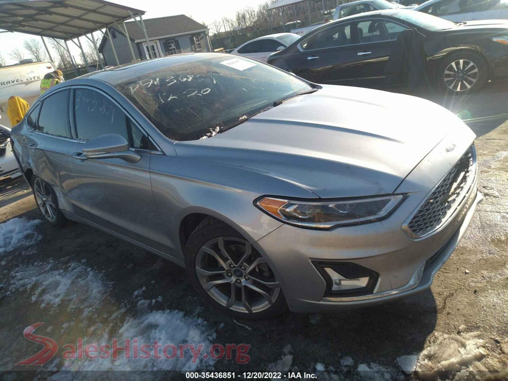 2020 FORD FUSION HYBRID — VIN 3FA6P0RU2LR157115
