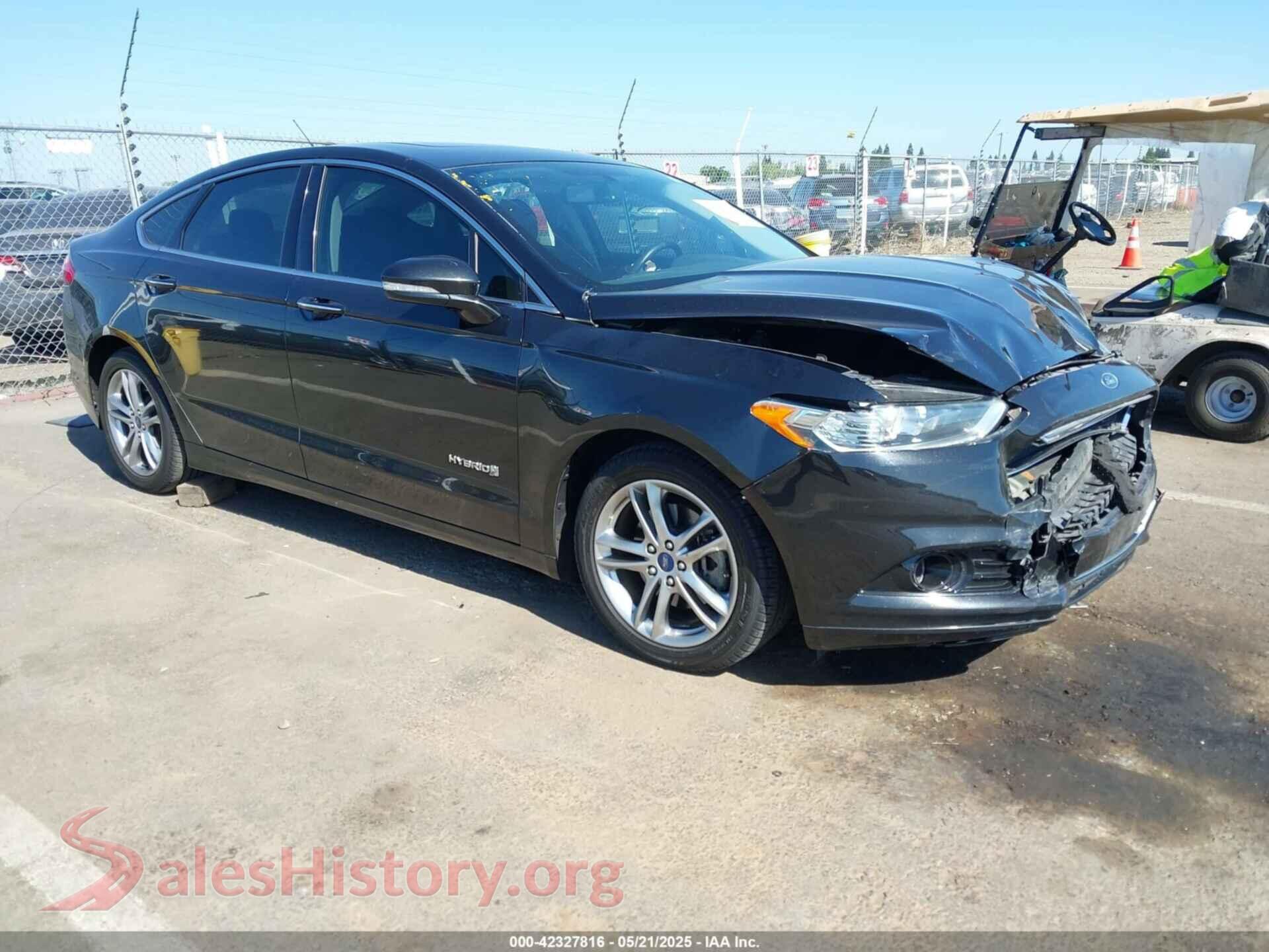 2015 FORD FUSION HYBRID — VIN 3FA6P0RU4FR214483